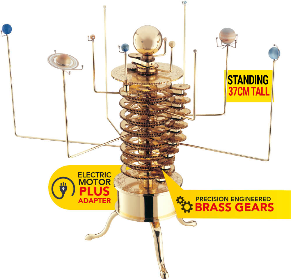 Build a precision mechanical Solar System